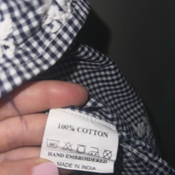 Jayshree Dalal Ebroidered Cotton Top Size L - Picture 5 of 8